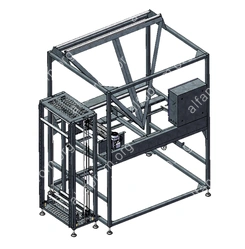 Складыватель (сворачиватель) полурукава из полотна воздушно-пузырчатой пленки HLMJ-1