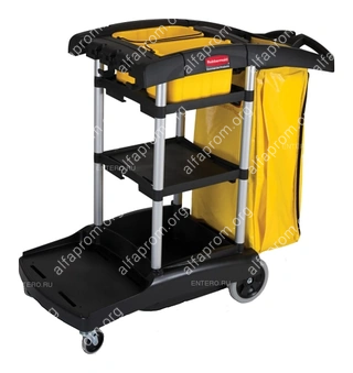 Тележка для уборки Rubbermaid FG9T7200BLA Тележка для уборки Rubbermaid FG9T7200BLA