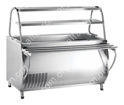 Прилавок-витрина Abat ПВВ(Н)-70М-01-НШ