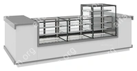Витрина кондитерская Carboma KC71-130 VV 0,9-1 Built-In COSMO закрытая