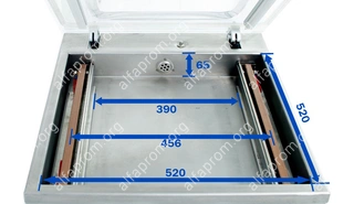 Вакуумный упаковщик DZ-500/2F Foodatlas Eco