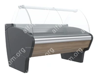 Витрина холодильная Carboma G110 SP 1,25-2-1 (ВХСл-1,25 G110) (статика, выносной агрегат)