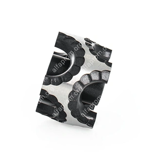 Матрица JGL-60, 8 яч, Полумесяц Волна (В), d76, ш50