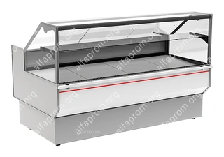 Витрина холодильная Carboma GC95 SV 1,2-1 (ВХСр-1,2 GC95 INOX) (статика) Витрина холодильная Carboma GC95 SV 1,2-1 (ВХСр-1,2 GC95 INOX) (статика)