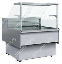 Витрина холодильная Carboma GC110 VM 1,5-1 0011-9006 (динамика, с боковинами)